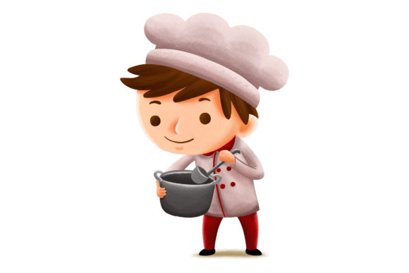 Chef Kids Illustration: Design Magic for Creative Projects