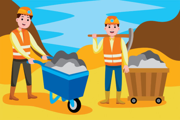 Coal Miner Profession: Strategic Value in Visual Design for Business and Creativity