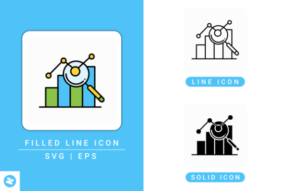 Data Graph Icons Set: Visual Tools for Modern Design and Analytics