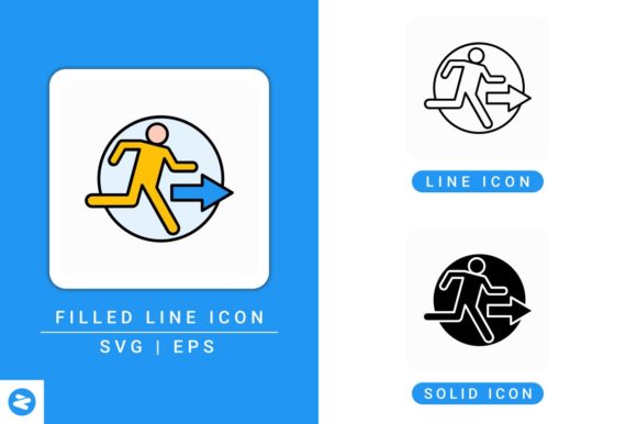 Emergency Exit Icons Set: Practical Design Solutions for Modern Projects