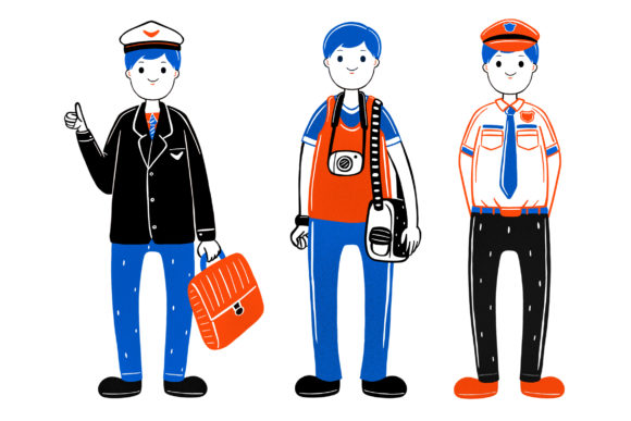 Men's Profession 3: Creative Design Resources for Diverse Visual Projects