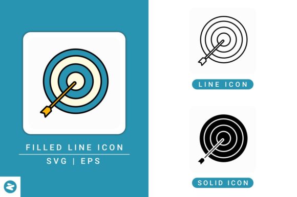 Target Icons Set: A Versatile Toolkit for Modern Design Projects