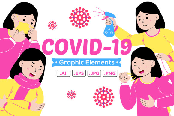 Woman - Covid-19 Coronavirus: A Bold Design Asset for Modern Visual Projects